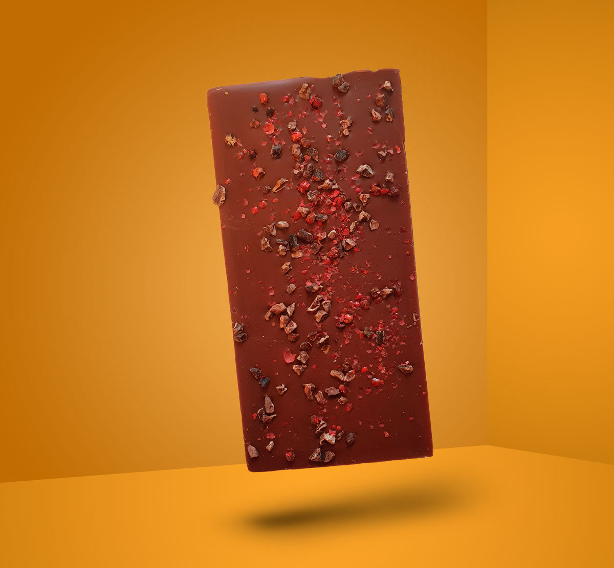 Maracaibo Criolait 38% mit Kakaonibs & Rosa Pfeffer