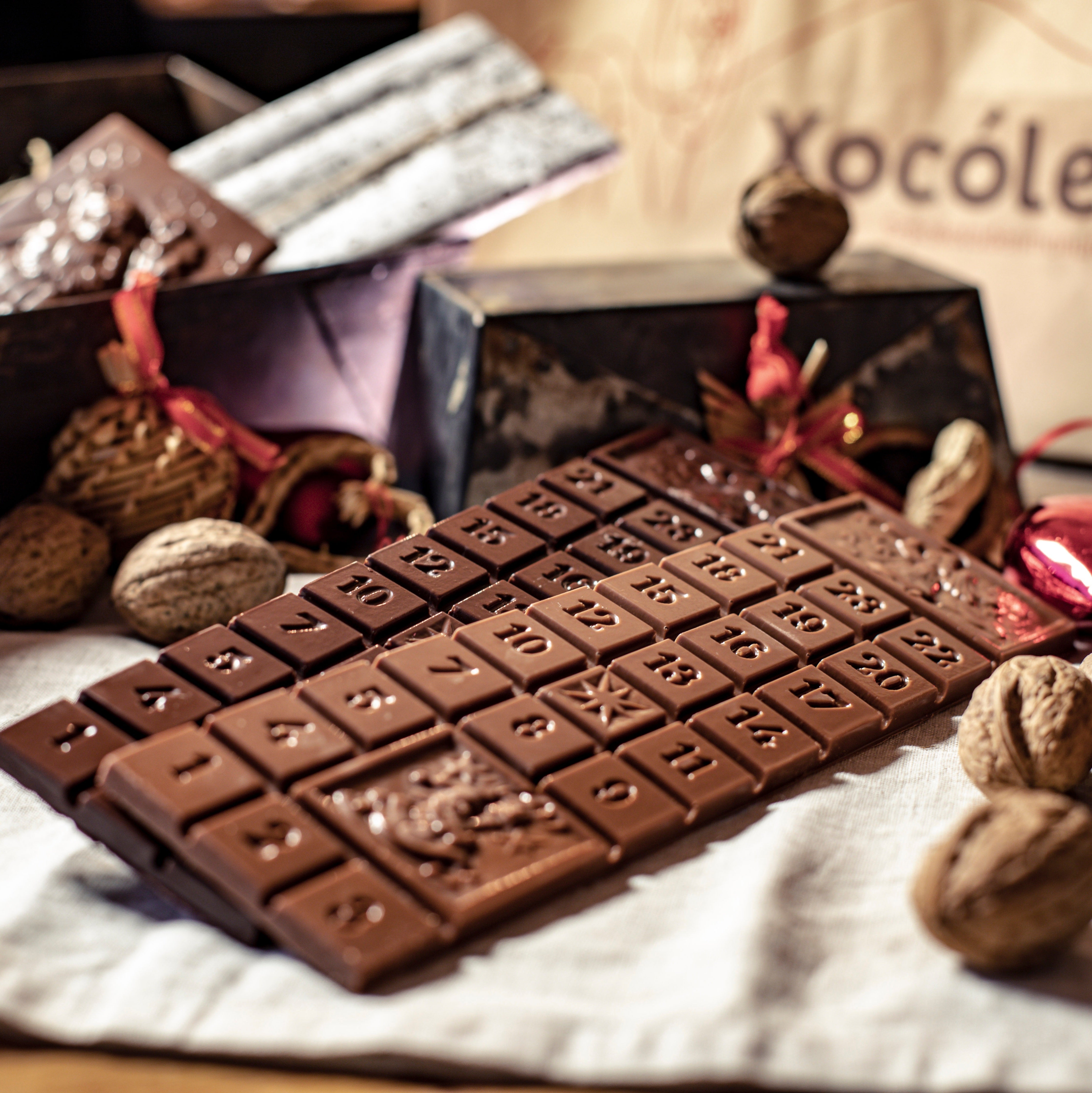 Adventskalender Tafel